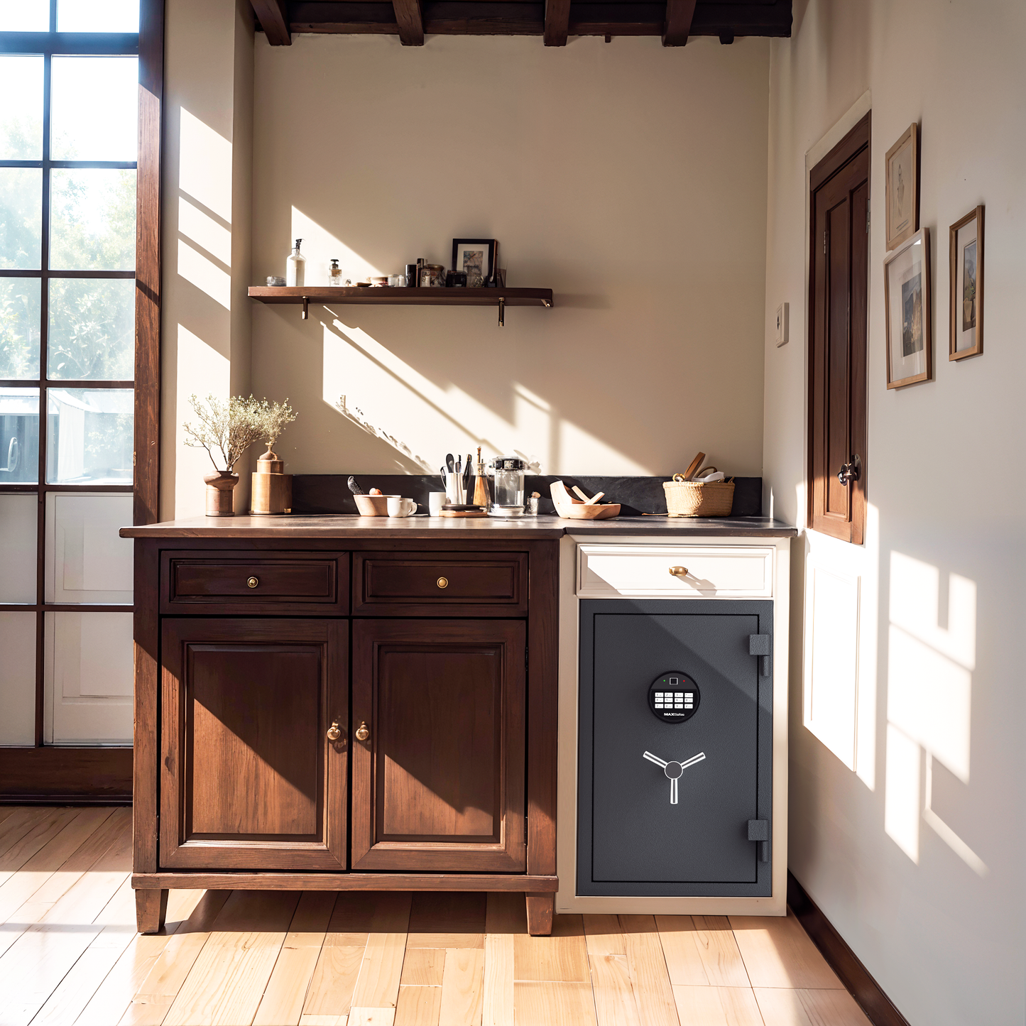 MAXSafes Heavy-Duty Fireproof Security Safe