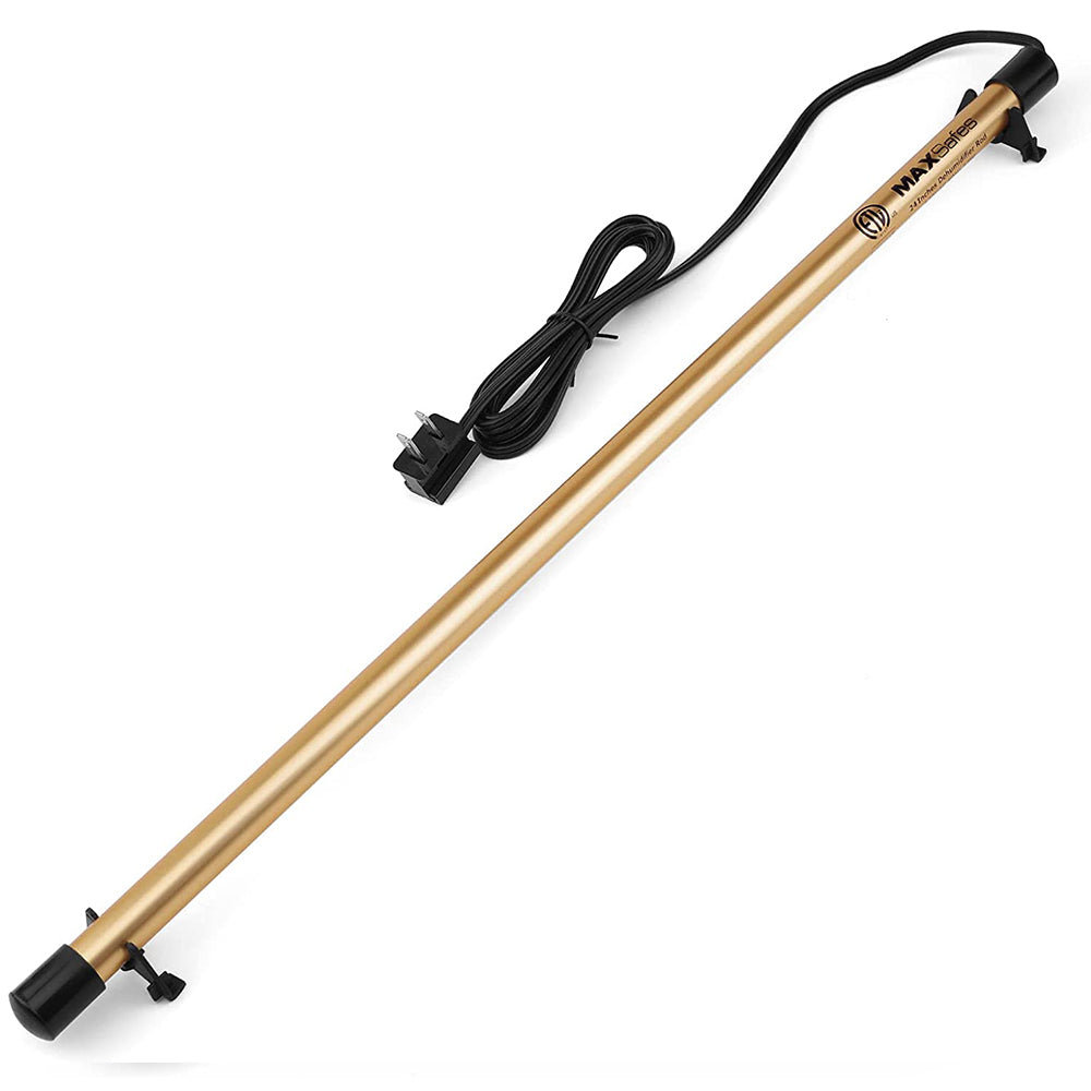Gun Safe Dehumidifier Rod, Dry Golden Rod - Easy Installation Plug-in Electric Dehumidifier Eliminates Moisture for Gun Safes & Cabinets - MAXSafes®Dehumidifier Rod 24"