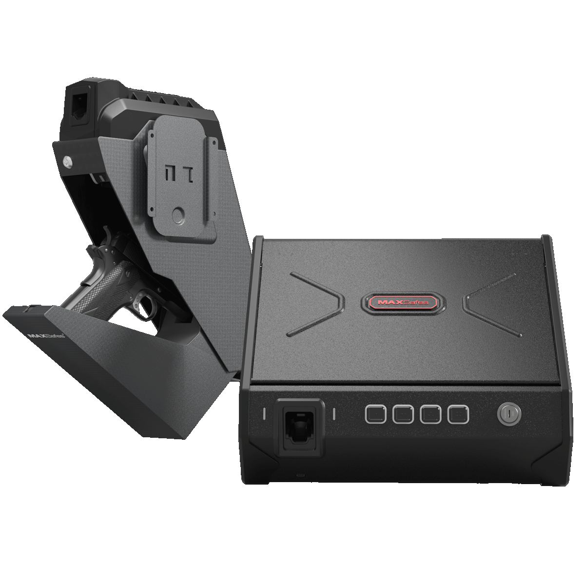 Vein Recognition Pistol Safe Gen 2 + Drop Down Vault