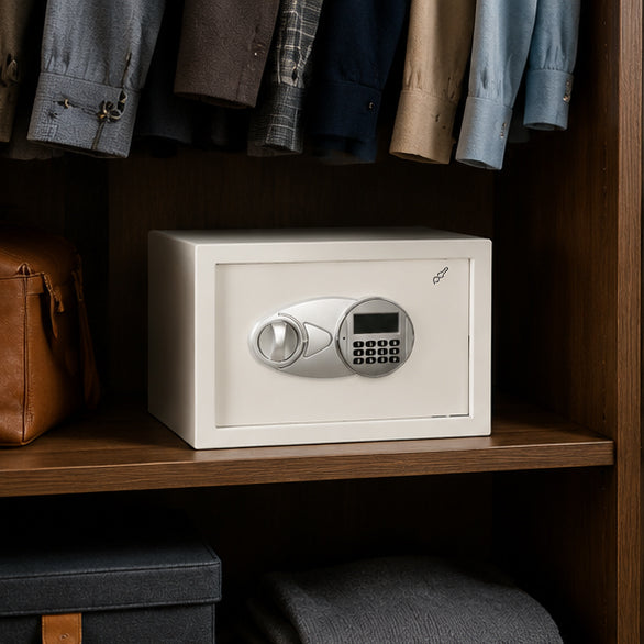 Key graphic 0.5 CF Hotel & Office Safe - White