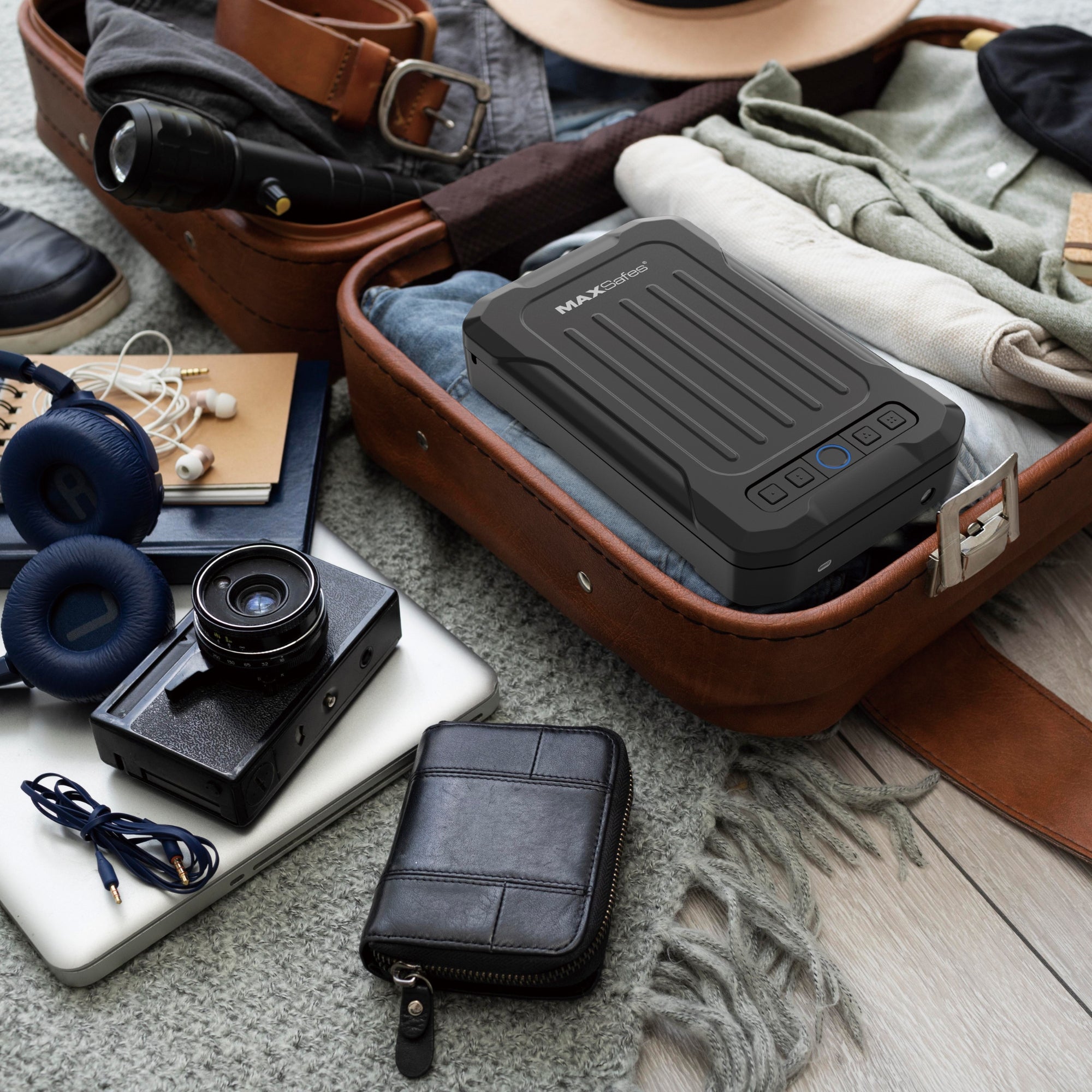 MAXSafes® Fingerprint Digital Lockbox