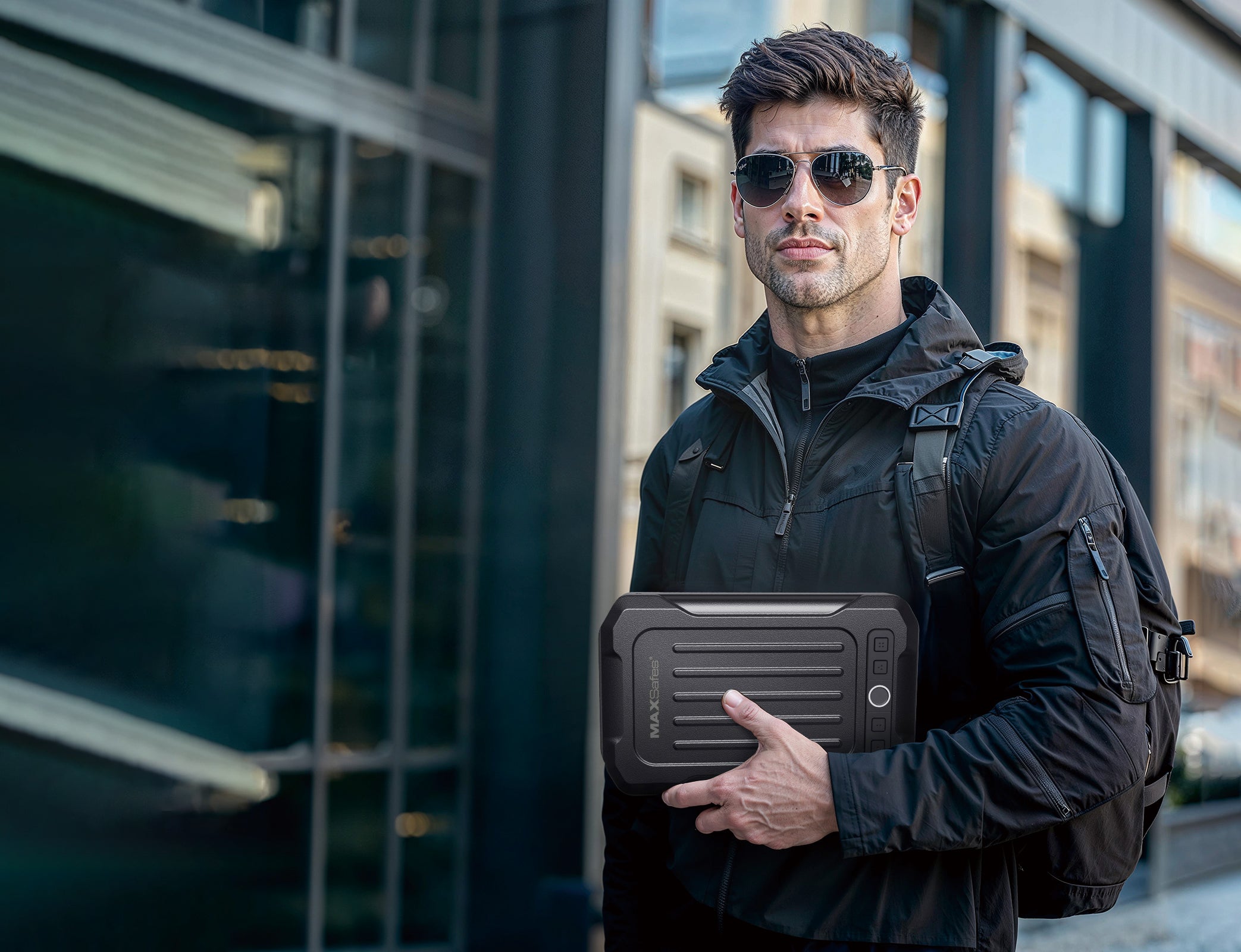 MAXSafes DIGITAL LOCK BOX - Fingerprint