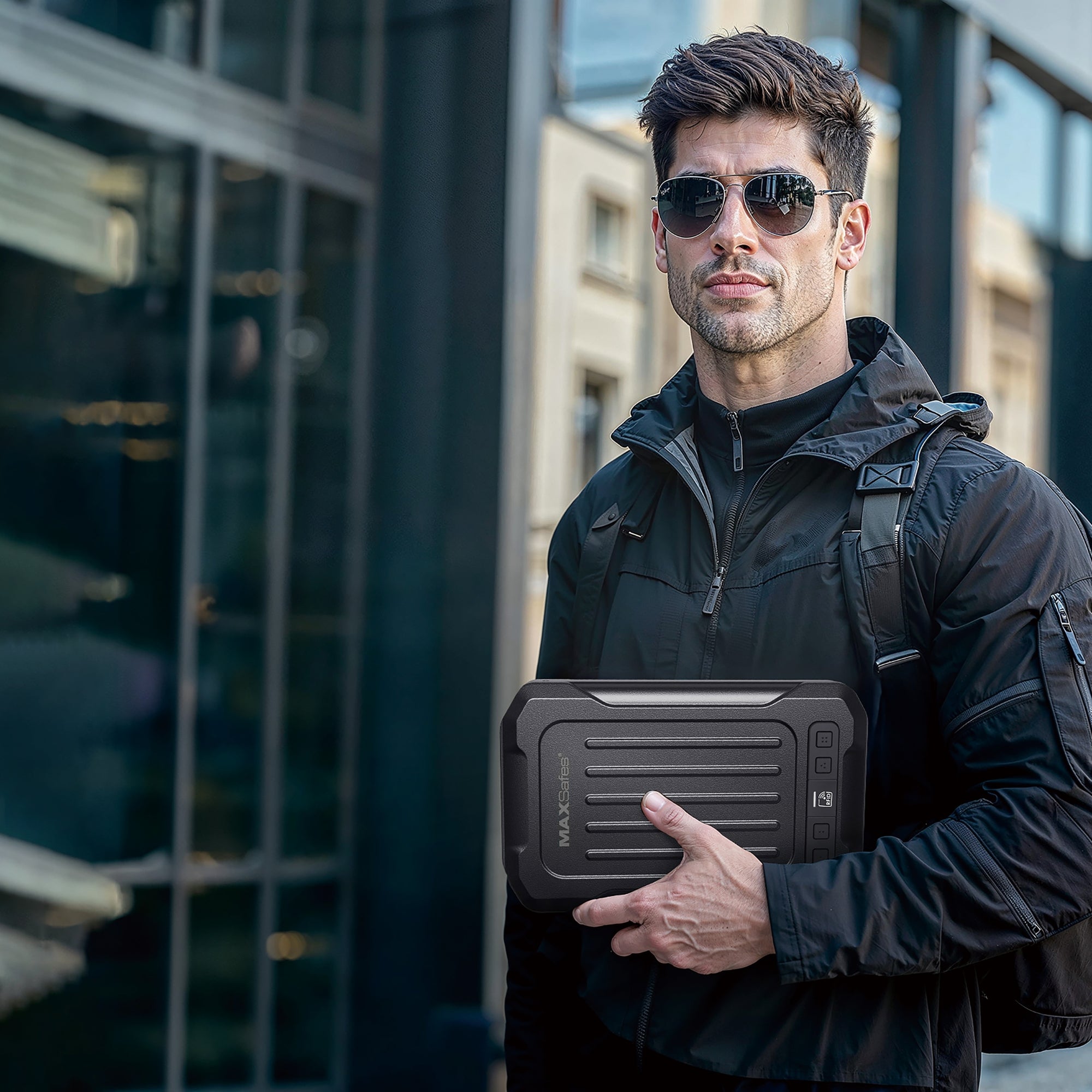 MAXSafes DIGITAL LOCK BOX - RFID