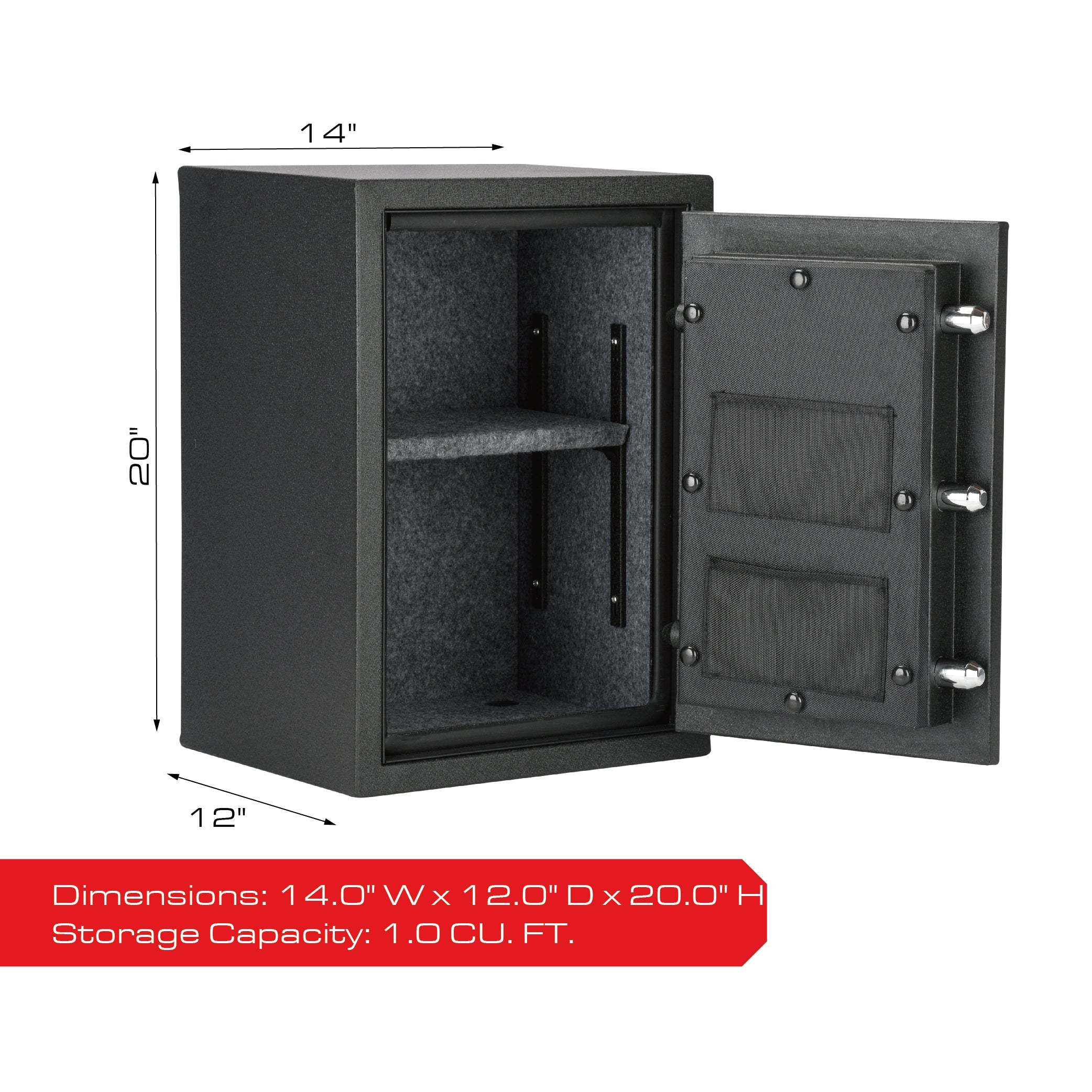 MAXSafes® 1.0 CF Fireproof & Waterproof Safe