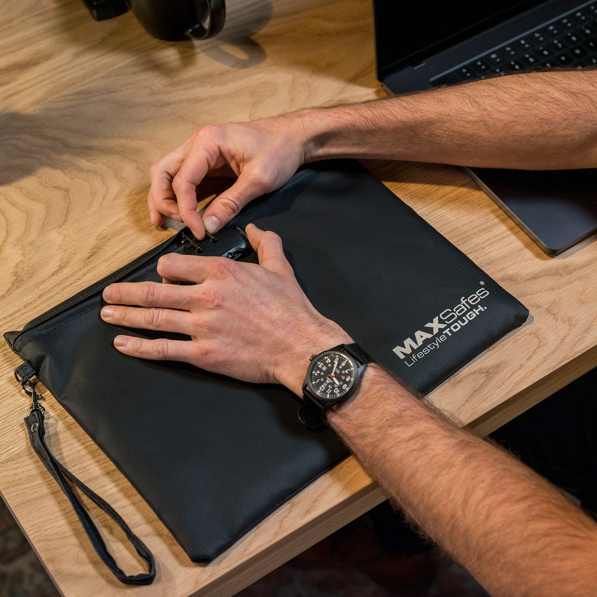 MAXSafes® Fireproof Document Bag