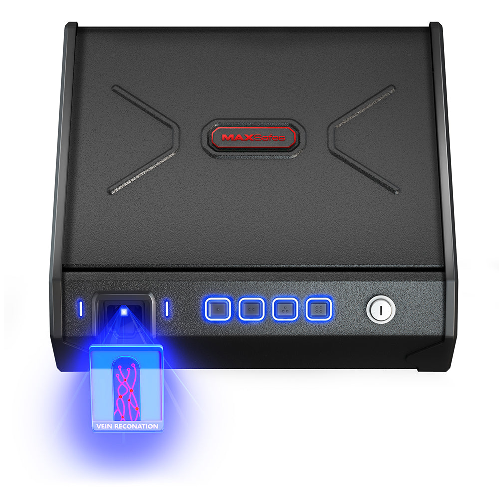 MAXSafes® Vein Recognition Pistol Safe-4 New Features gen 2