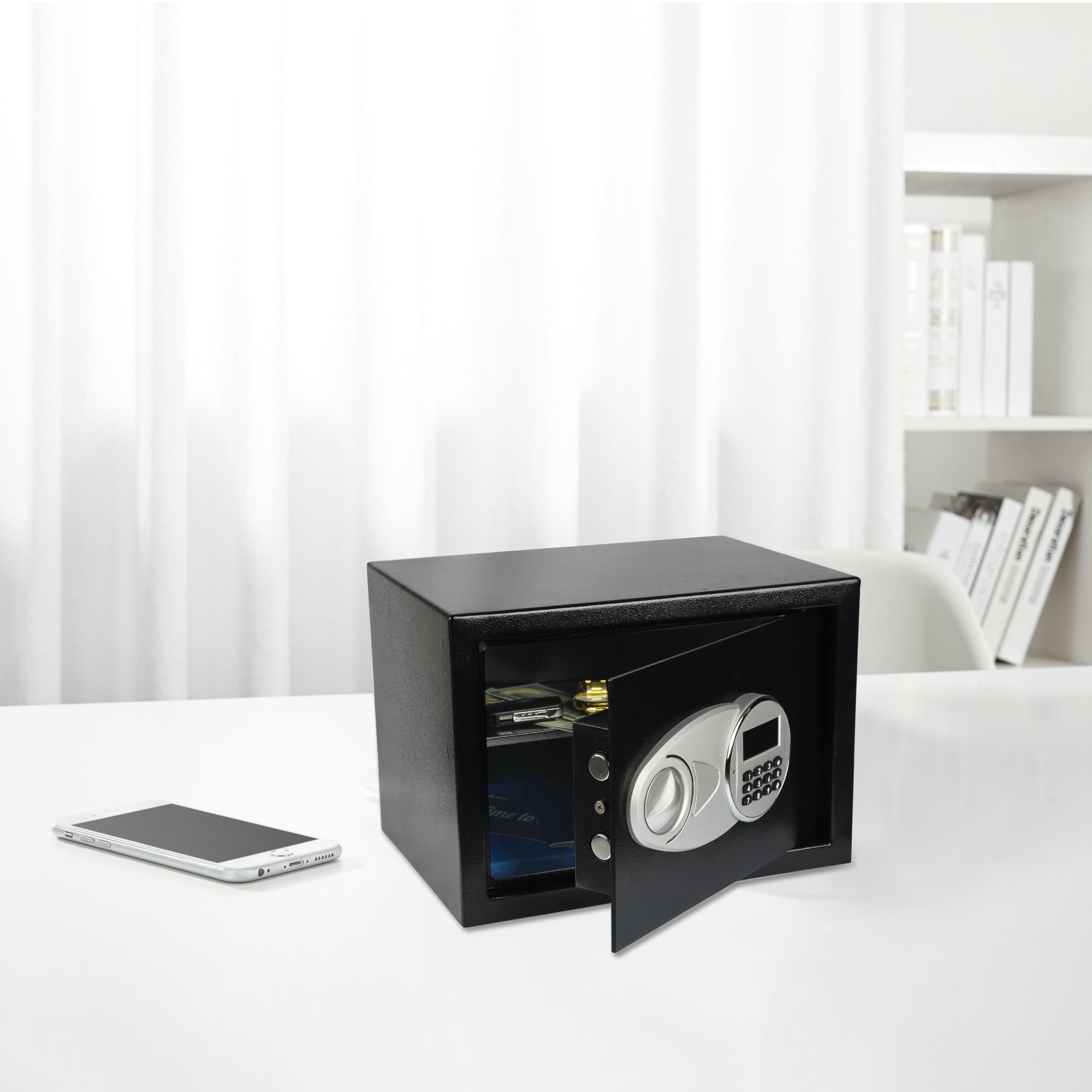 MAXSafes 0.5 CF HOTEL & OFFICE SAFE - Black