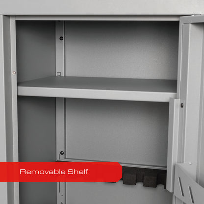 MAXSafes® Keyed 18 Gun KD Cabinet