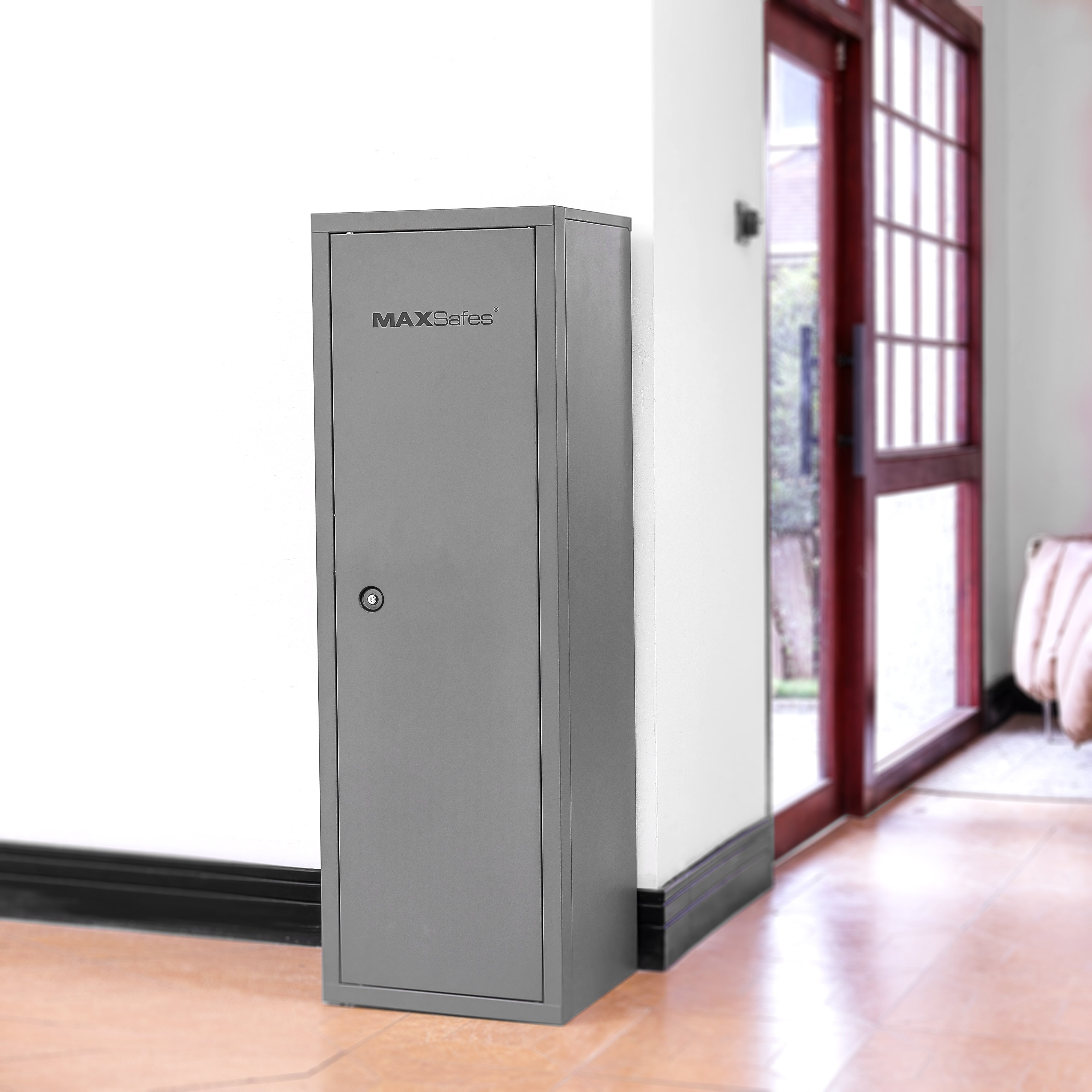 MAXSafes® Keyed 18 Gun KD Cabinet