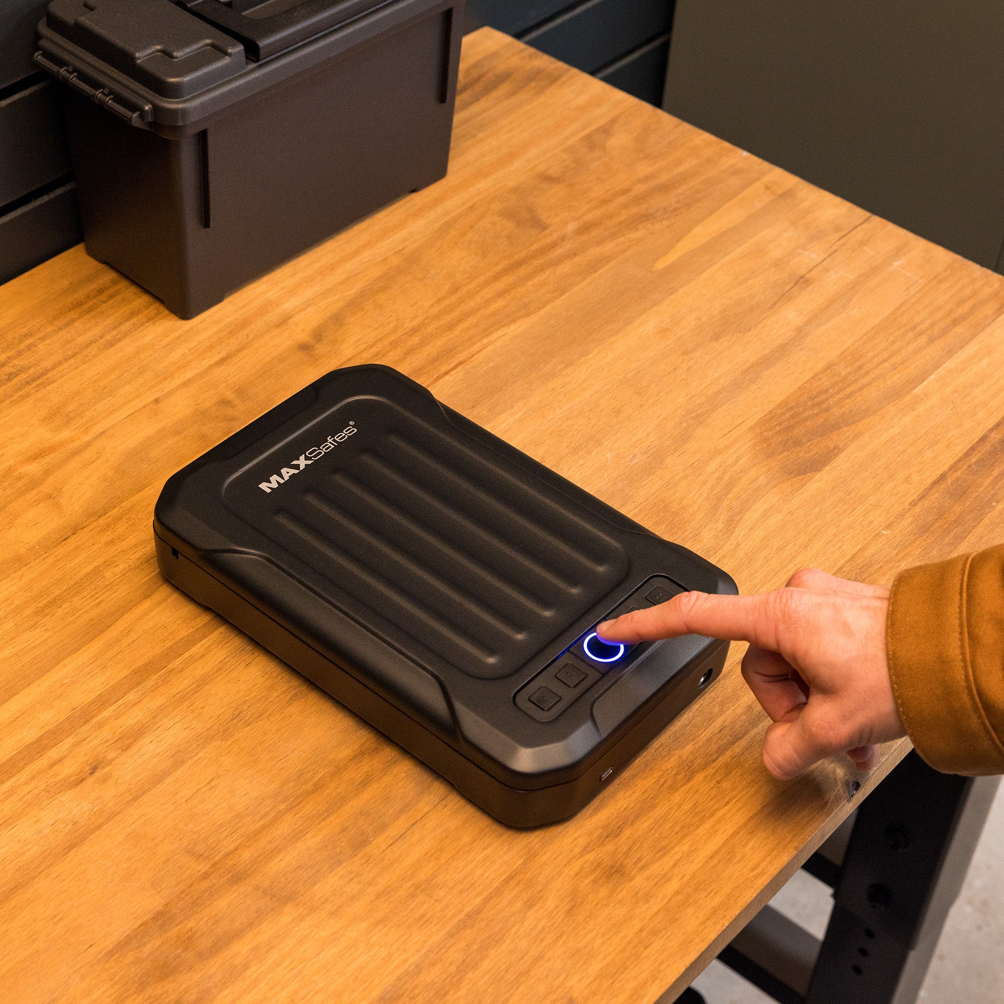 MAXSafes® Fingerprint Digital Lockbox