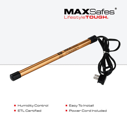 MAXSafes® 12" 7W Dehumidifier Rod