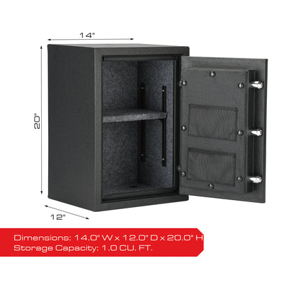MAXSafes® 1.0 CF Fireproof & Waterproof Safe