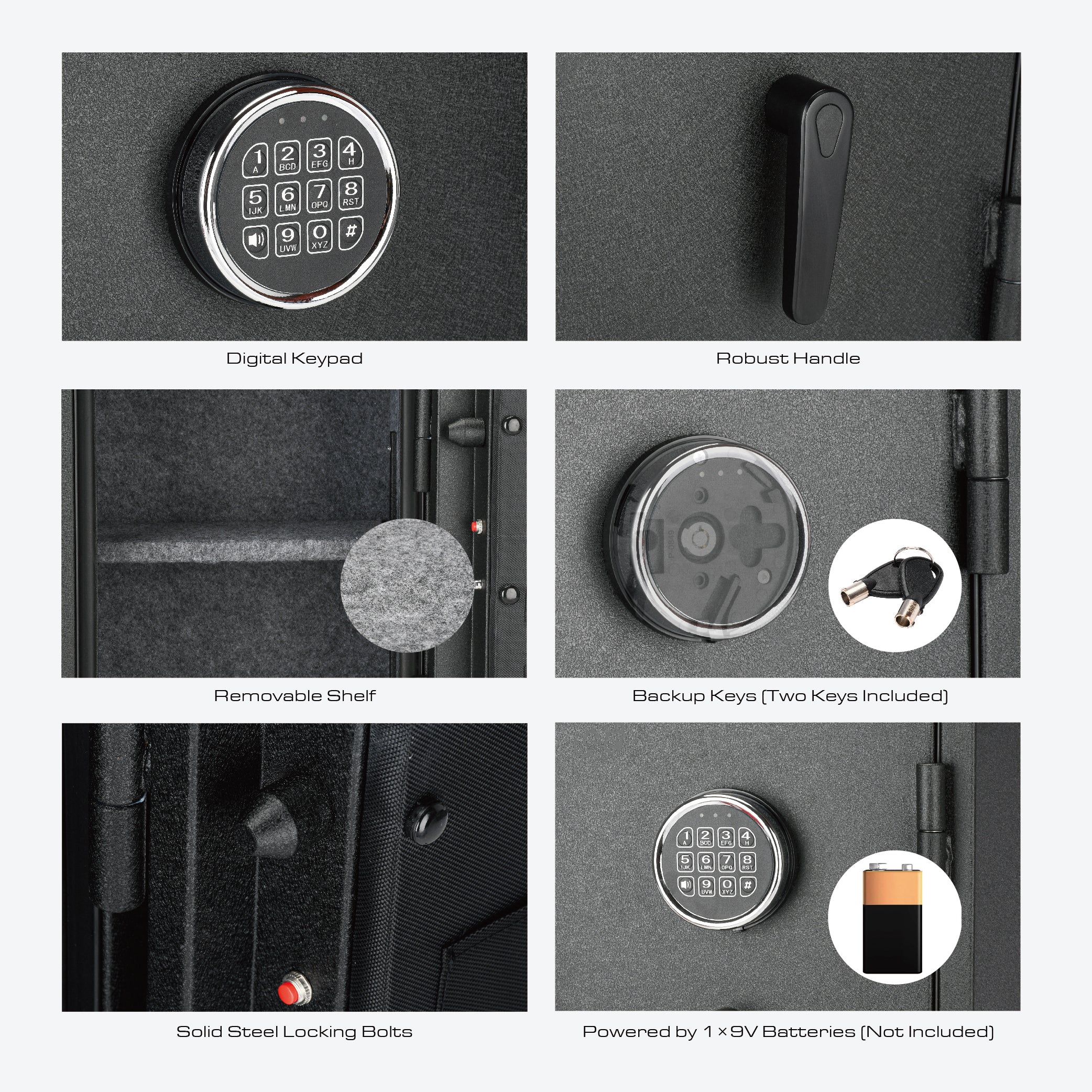 MAXSafes® 2.0 CF Fireproof & Waterproof Safe