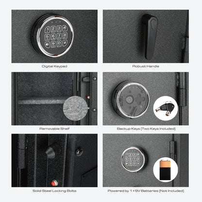 MAXSafes® 2.0 CF Fireproof & Waterproof Safe