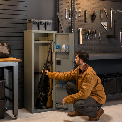 MAXSafes® Keypad 18 Gun KD Cabinet