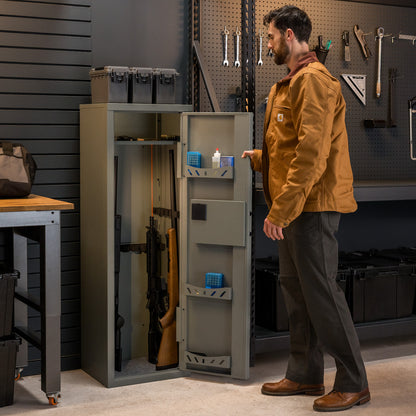 MAXSafes® Keypad 18 Gun KD Cabinet