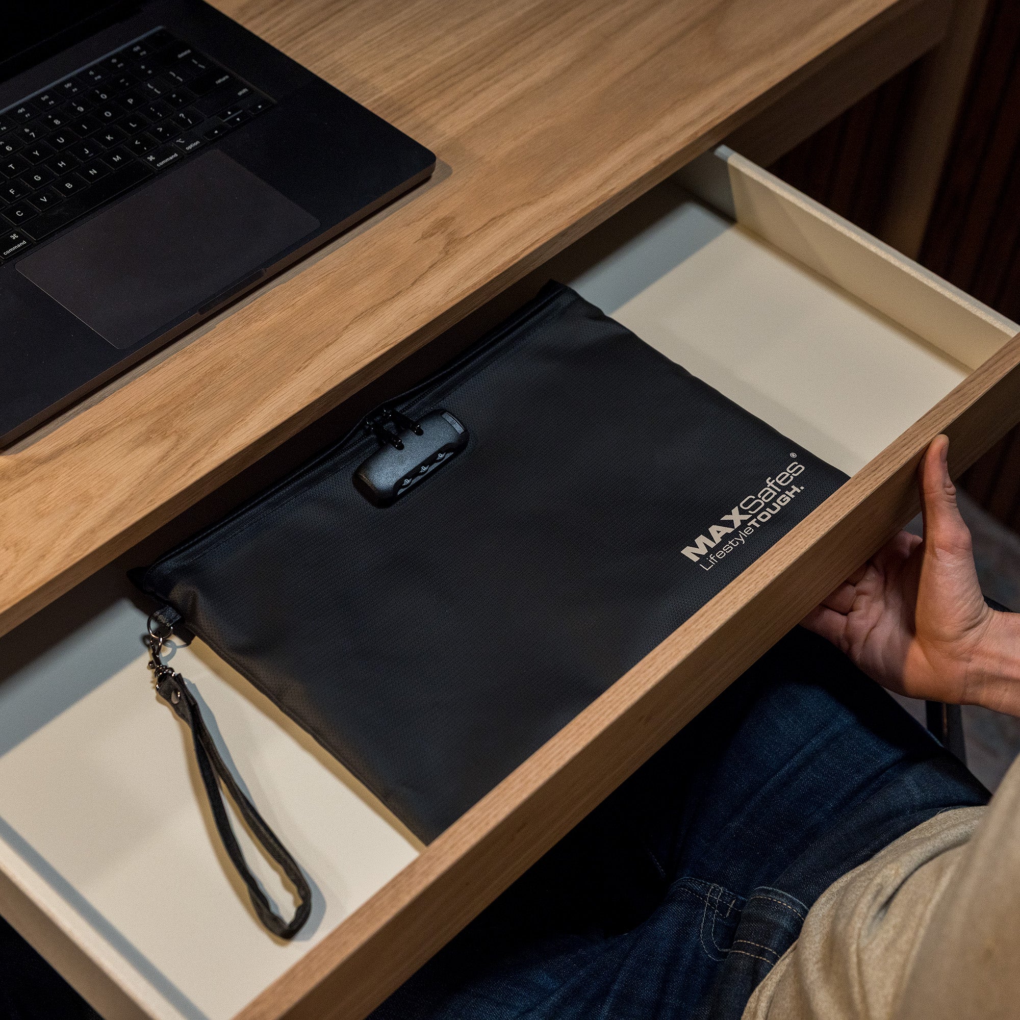 MAXSafes® Fireproof Document Bag