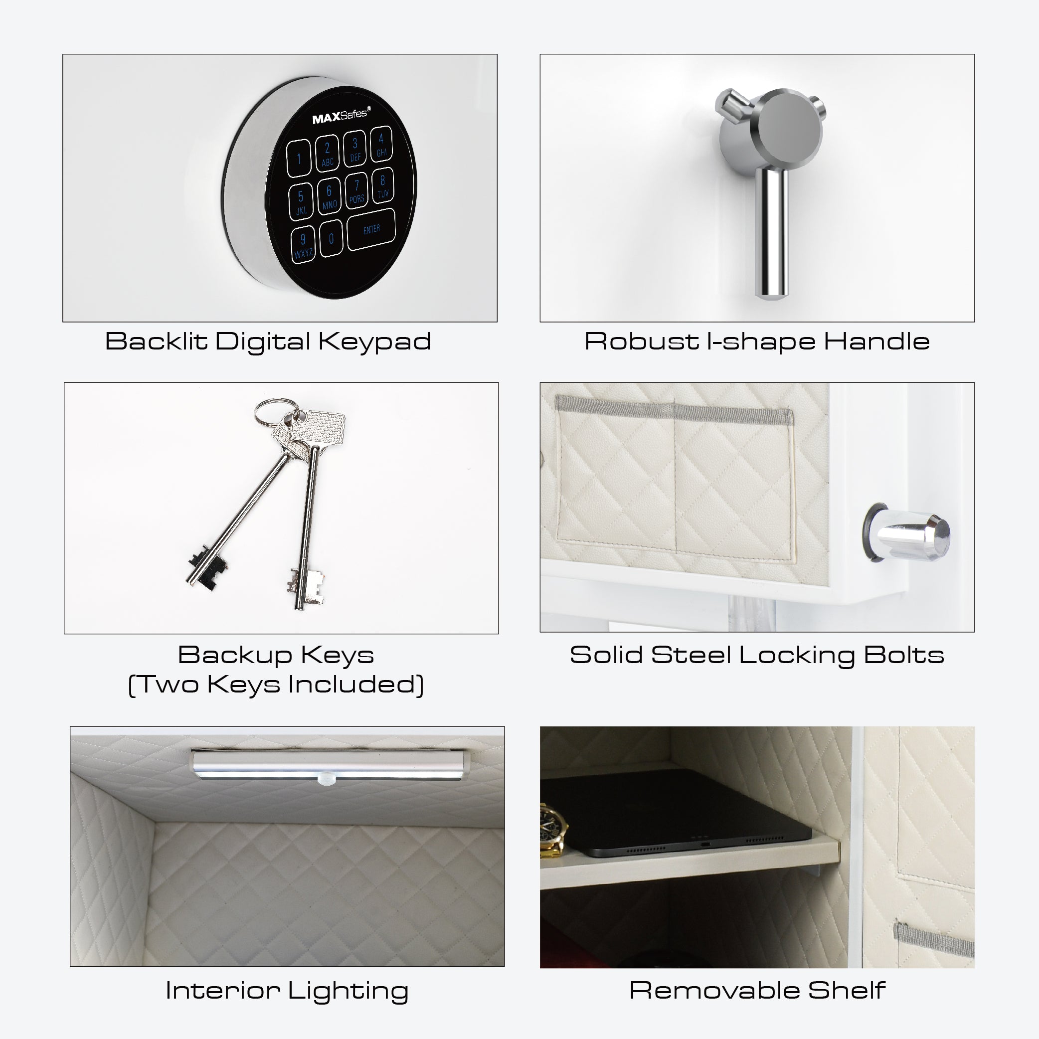 MAXSafes® 1.7 CF Home & Office Safe