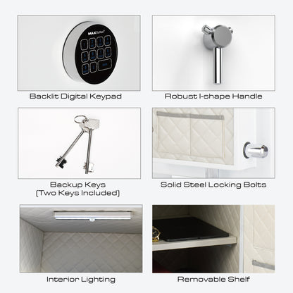 MAXSafes® 2.6 CF Home & Office Safe