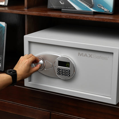 MAXSafes® 1.0 CF Hotel & Office Safe-White