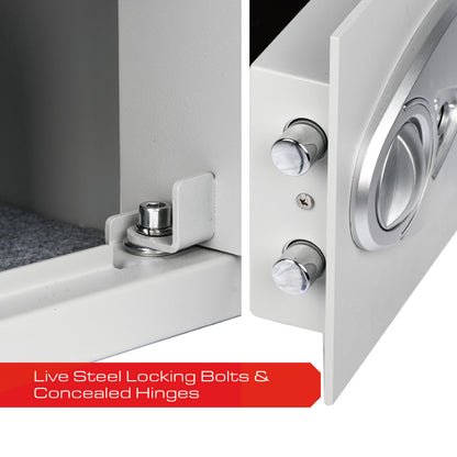 MAXSafes® 1.0 CF Hotel & Office Safe-White