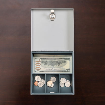 MAXSafes® 0.04 CF Cash Box-White