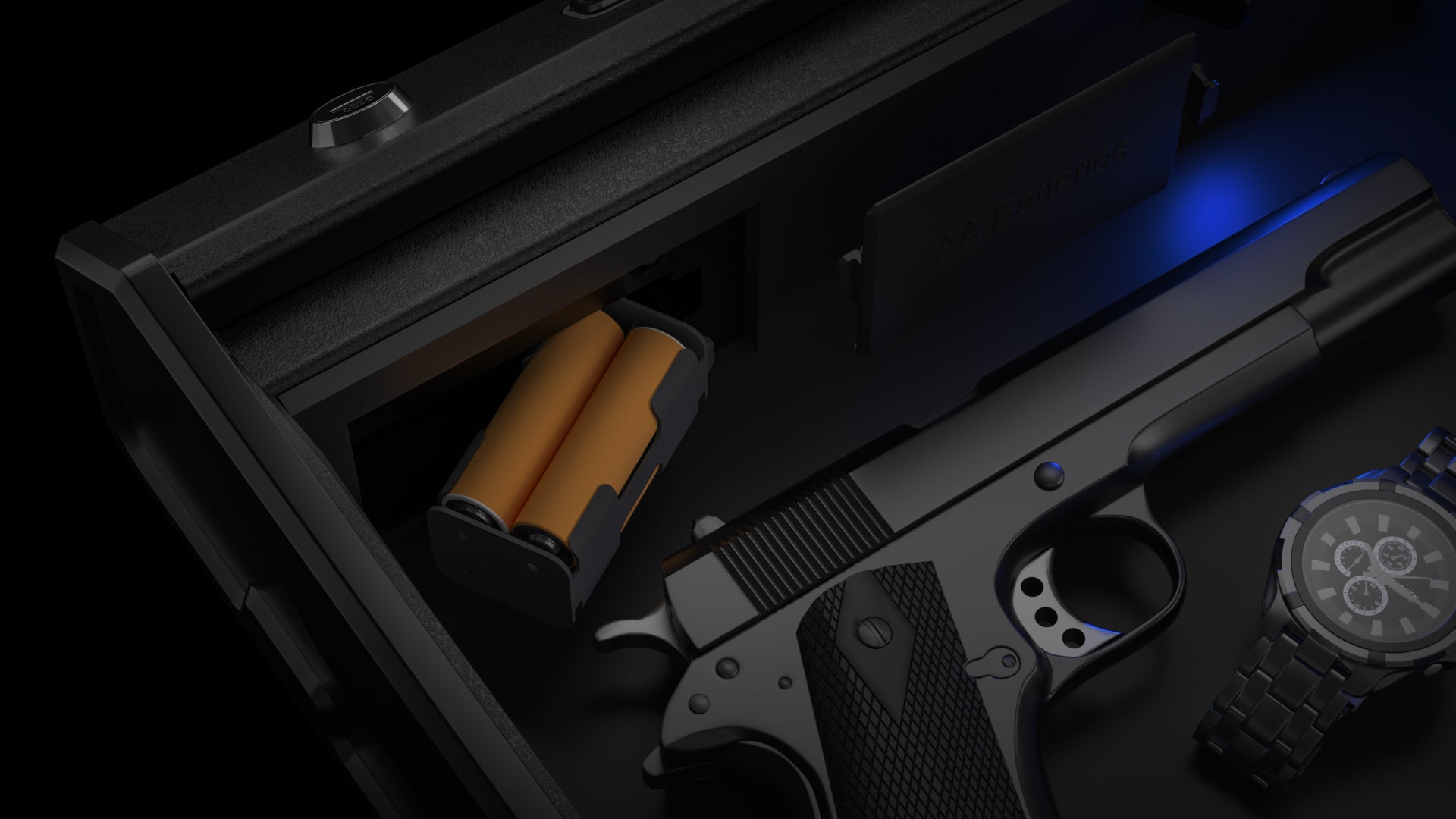 MAXSafes® Vein Recognition Pistol Safe-4 New gen 2 Features
